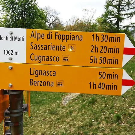 Bed & Breakfast Osteria Grotto Monti Motti Gordola